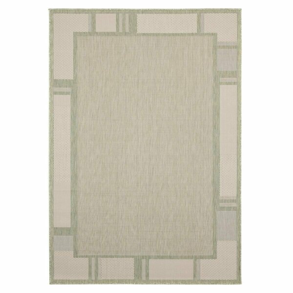 United Weavers Of America 7 ft. 10 in. x 10 ft. 6 in. Augusta Matira Green Rectangle Oversize Rug 3900 10845 912